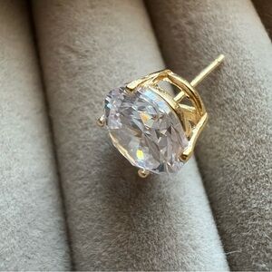 925 CZ Single Stud Earring